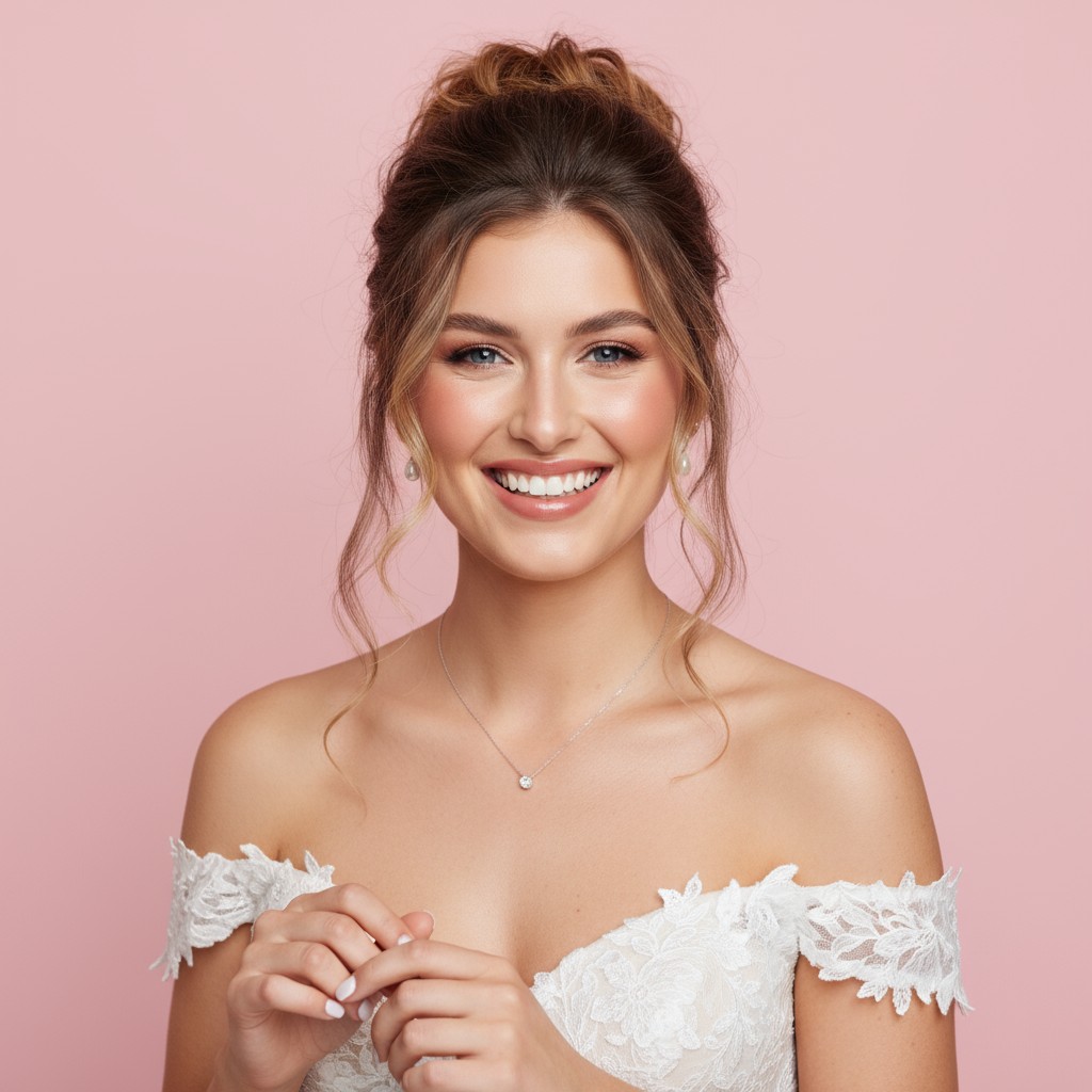 Messy Updo Bridal Ideas
